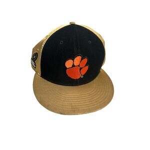 Clemson Tigers Nike Hat Cap 2016 National Champions Gold Black Snapback